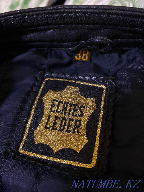 Куртка косуха Echtes Leder Караганда - изображение 3