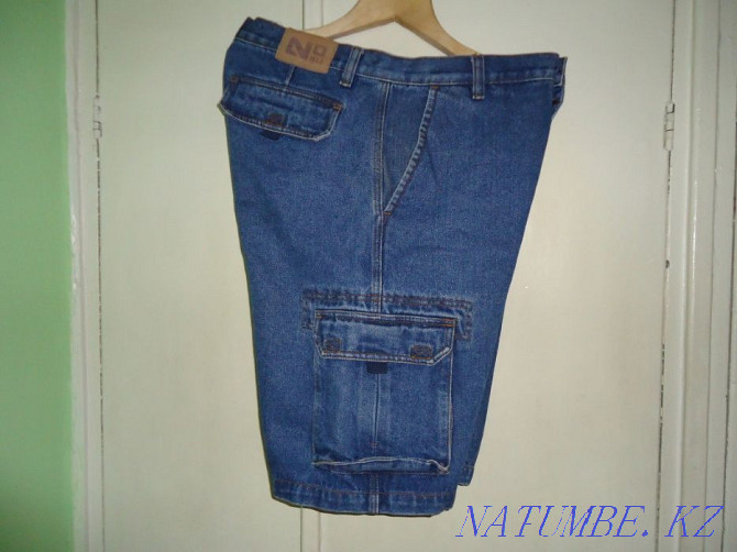 Жаңа джинсы шорт және ерлерге арналған жаңа кордюр костюм 54 өлшем  Шахтинск - изображение 3