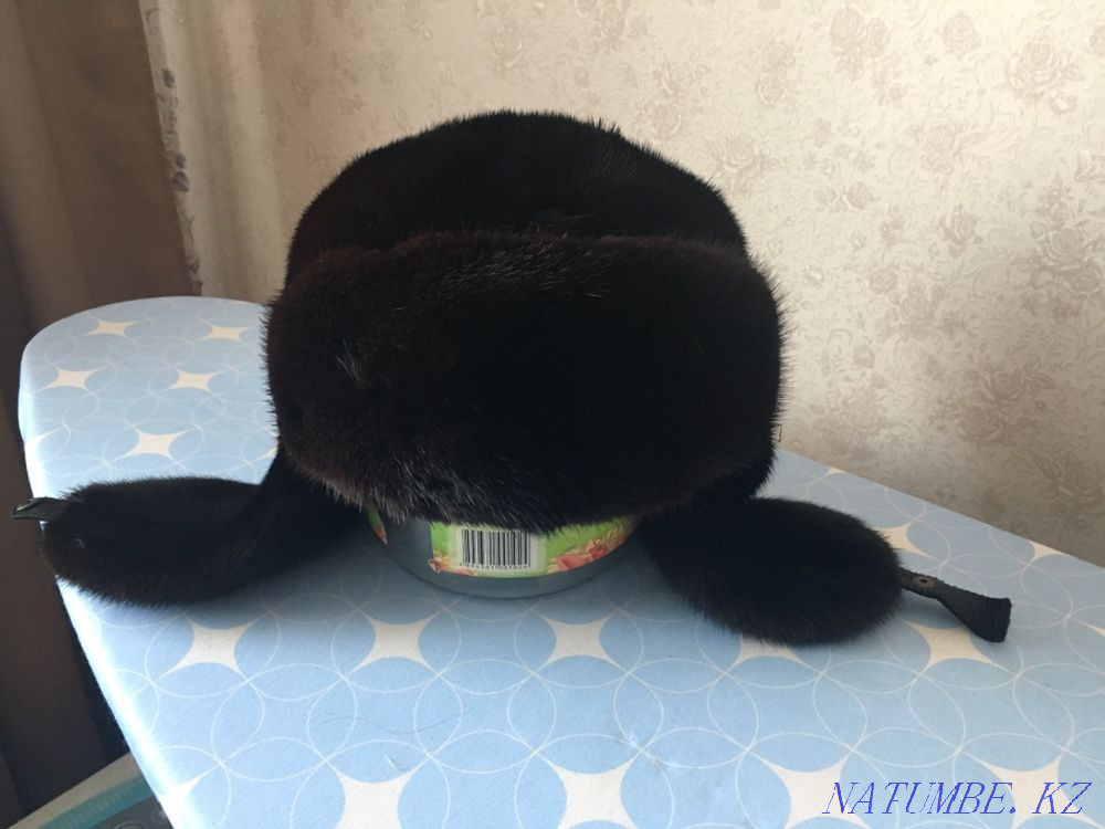 Hat with earflaps mink Karagandy - photo 2