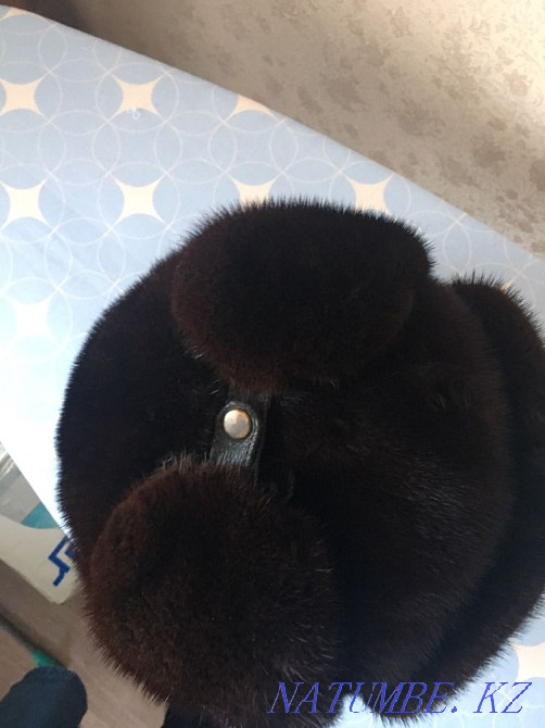 Hat with earflaps mink Karagandy - photo 4