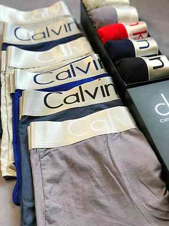 Трусы мужские. Мужские боксеры . Трусы Calvin klein Алматы
