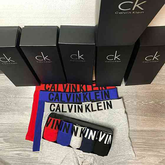 Трусы мужские. Мужские боксеры . Трусы Calvin klein Алматы