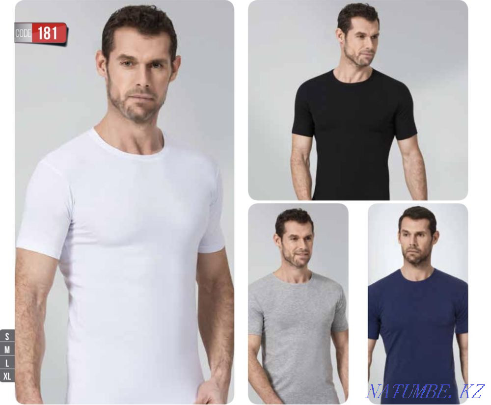 Ерлерге арналған футболкалар, футболкалар, боксшылар Түркияның бөлшек саудасы  Астана - изображение 4