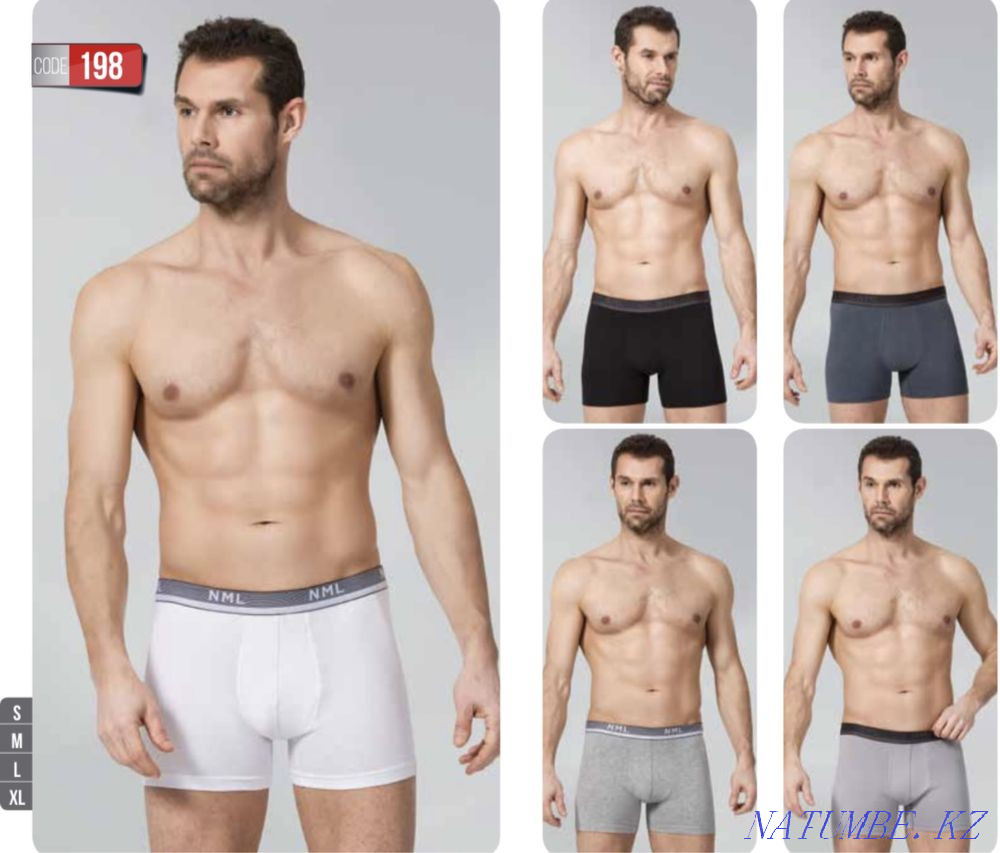 Ерлерге арналған футболкалар, футболкалар, боксшылар Түркияның бөлшек саудасы  Астана - изображение 3