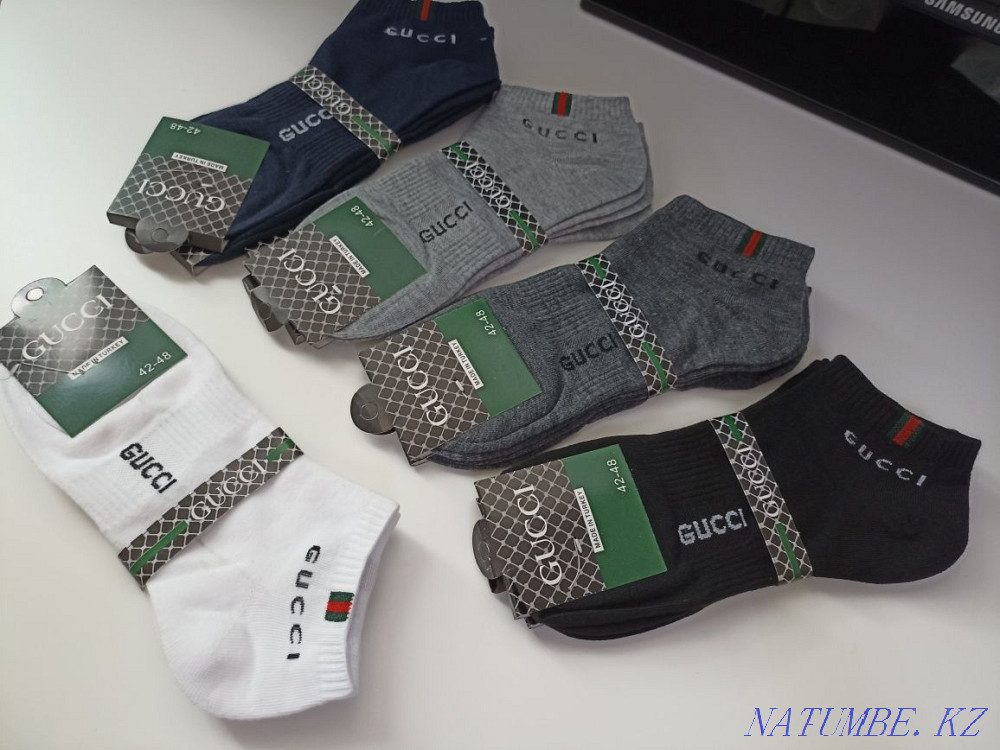 Men's cotton socks Turkey Aqtau - photo 4