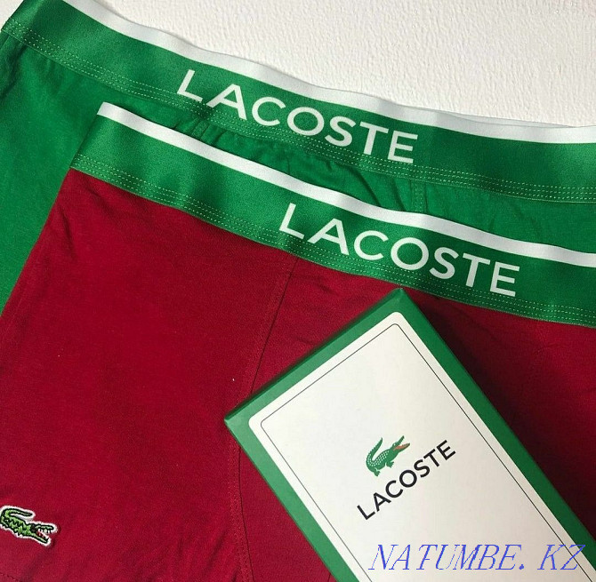 Boxers lacoste (lacoste). Men's underwear Almaty - photo 2