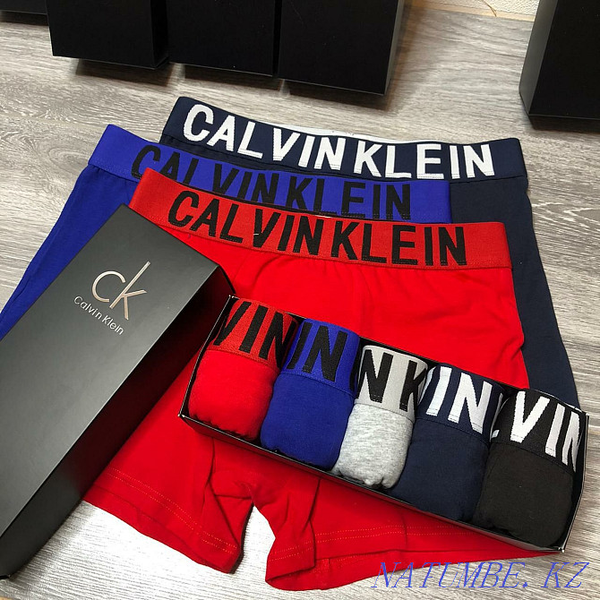 Calvin klein men's briefs. Boxers calvin klein Almaty - photo 2