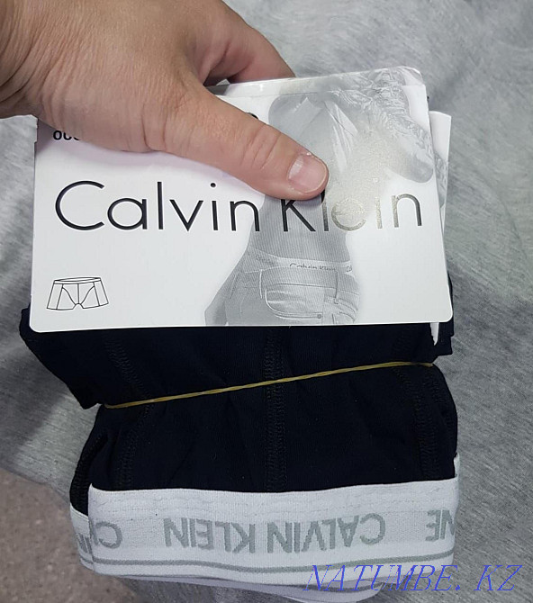 Calvin klein men's boxer shorts in stock with free shipping Astana - photo 1