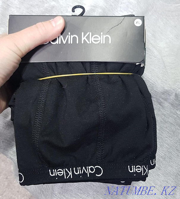 Calvin klein men's boxer shorts in stock with free shipping Astana - photo 2