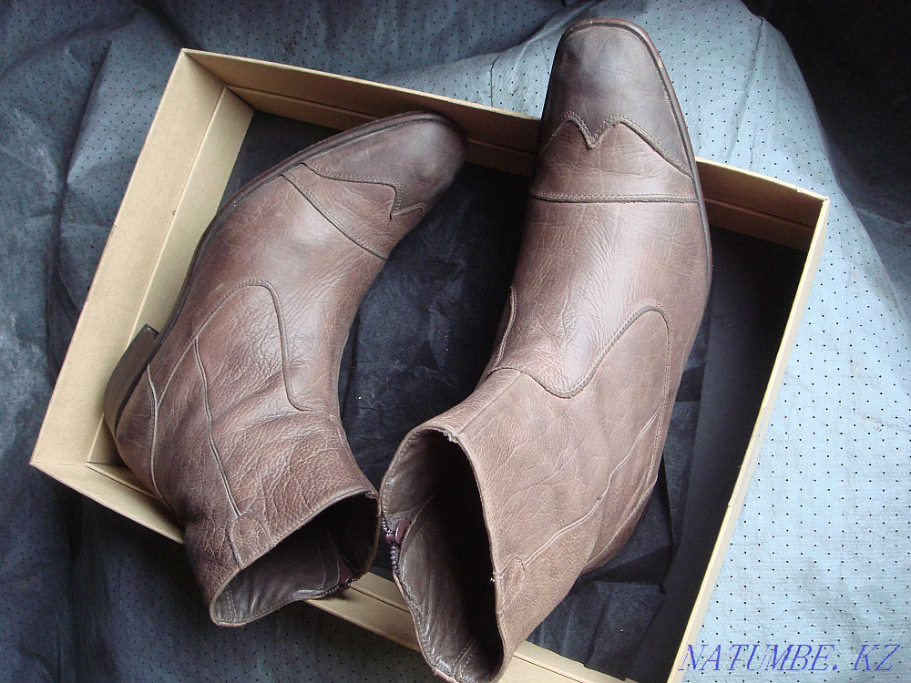 Boots Spain Jones Designer 39-40 р Leather Genuine Almaty - photo 4