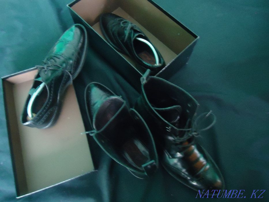 Boots and shoes for men DI PAOLO CALZOLERIA Italy 42,5-43 Natural Leather Almaty - photo 6