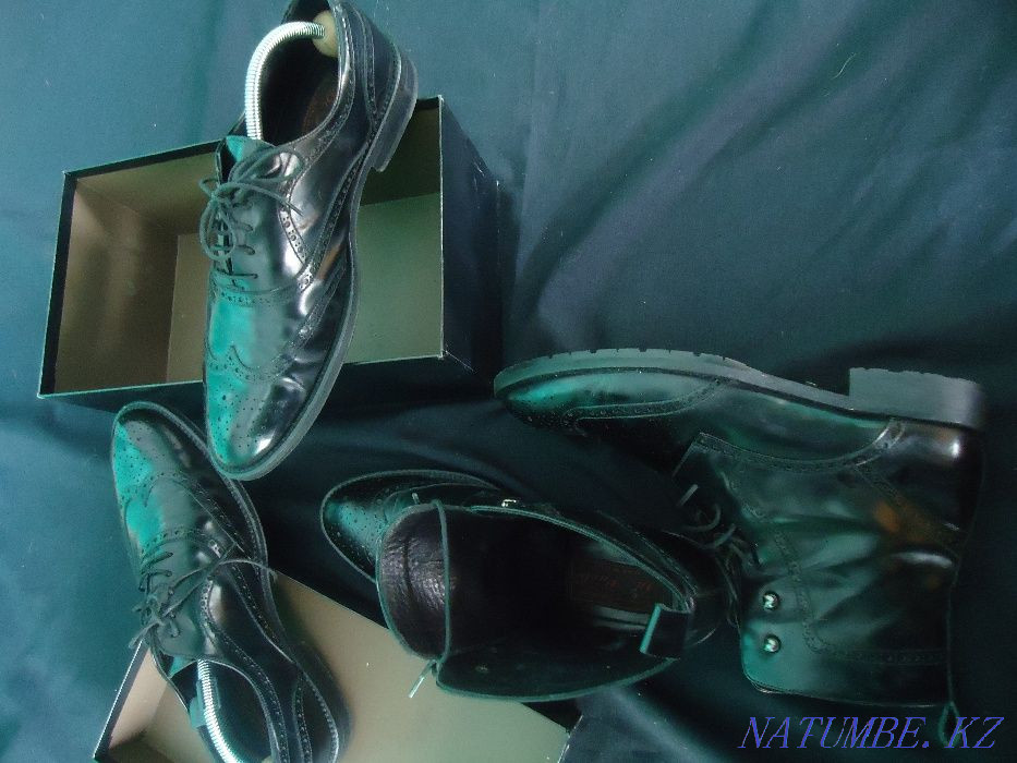 Boots and shoes for men DI PAOLO CALZOLERIA Italy 42,5-43 Natural Leather Almaty - photo 1