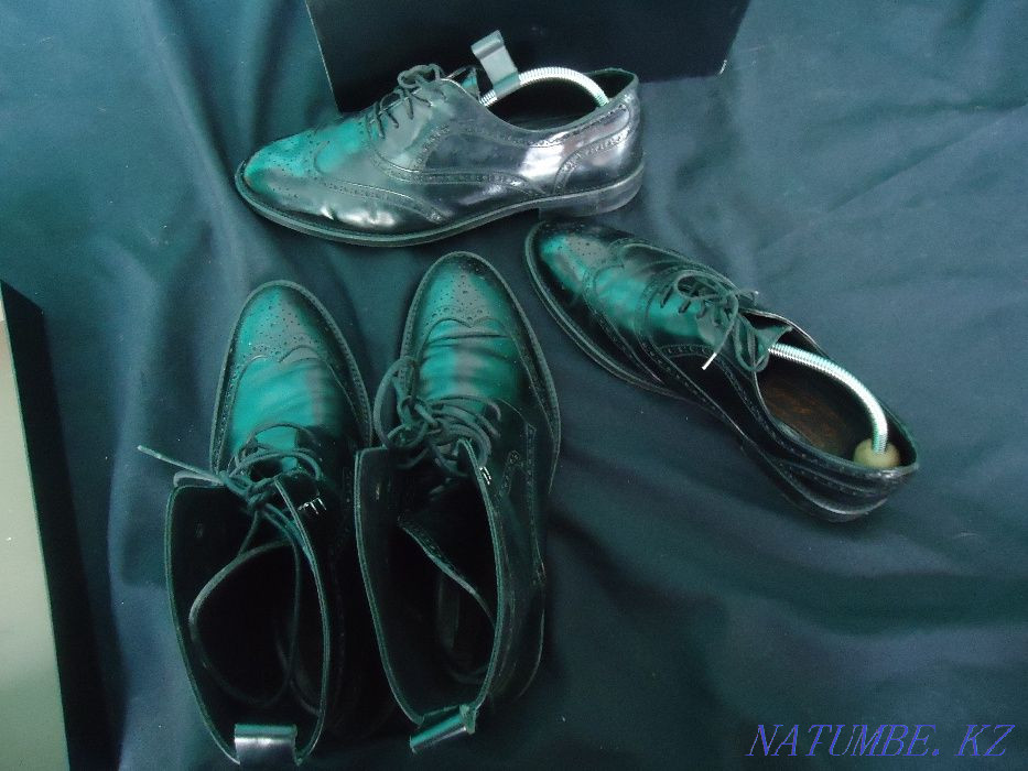 Boots and shoes for men DI PAOLO CALZOLERIA Italy 42,5-43 Natural Leather Almaty - photo 3