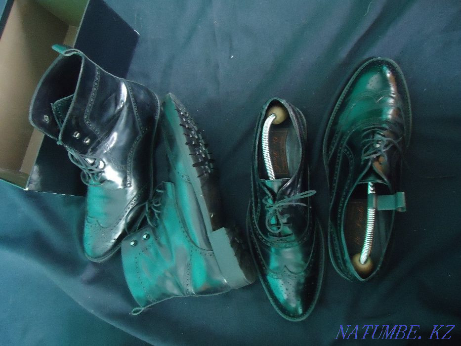 Boots and shoes for men DI PAOLO CALZOLERIA Italy 42,5-43 Natural Leather Almaty - photo 2