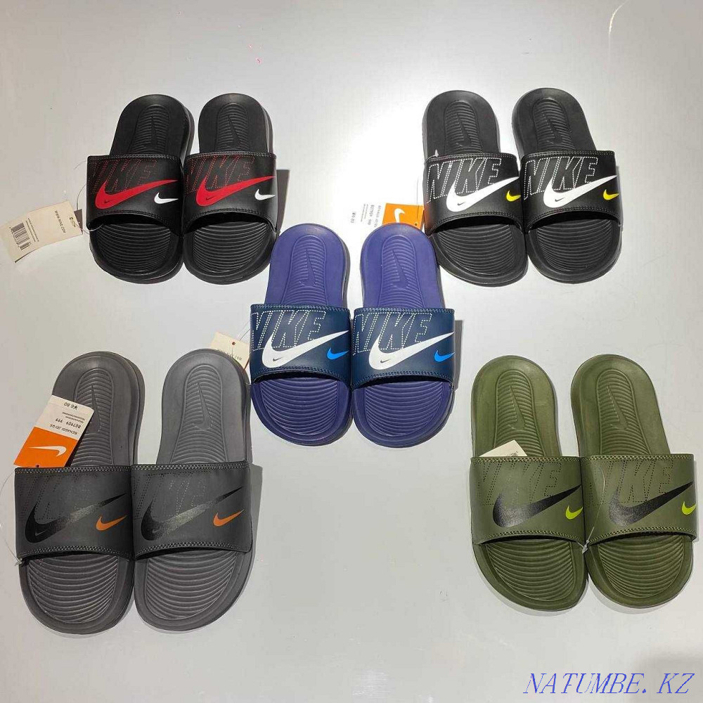 Сланцы Nike для бассейна, повседневки и тд. Алматы - изображение 1
