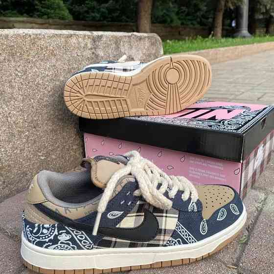 Кроссовки Travis Scott x Nike SB Dunk Low KASPI RED | KASPI 0-0-12 Алматы