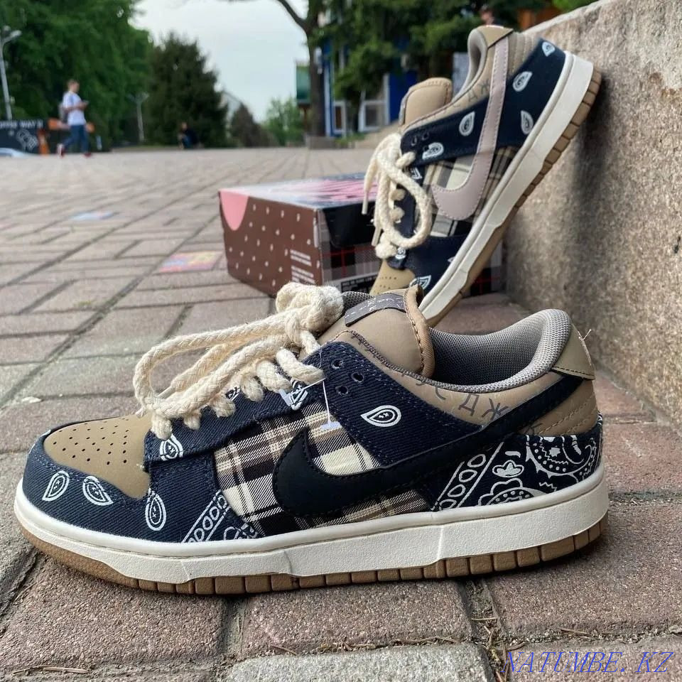 Кроссовки Travis Scott x Nike SB Dunk Low KASPI RED | KASPI 0-0-12 Алматы - изображение 7