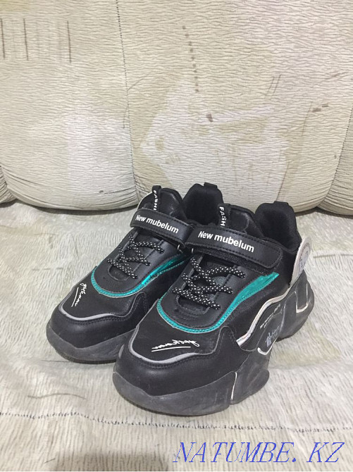 Selling Sneakers for a boy (spring-autumn) size 35, worn 2 seasons Petropavlovsk - photo 1