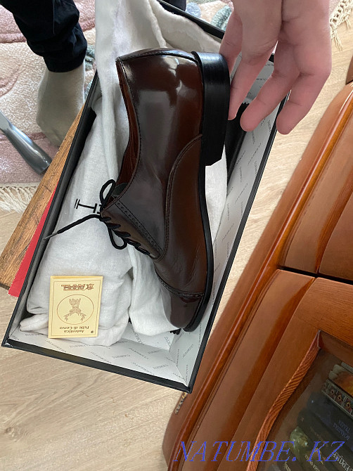 Ерлерге арналған былғары аяқ киім  Астана - изображение 3