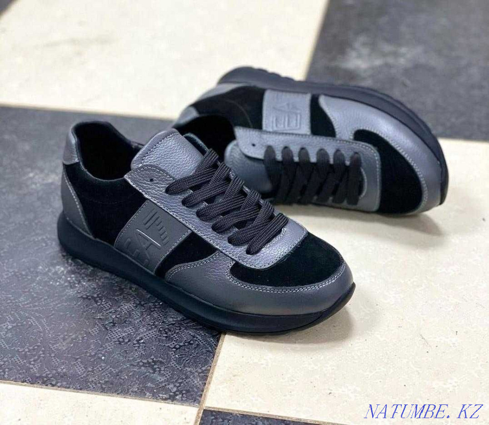 МУЖСКИЕ КРОСОВКИ/ХИТ ПРОДАЖ/ручная работа/кожа100%/купить в Казахстане Караганда - изображение 3