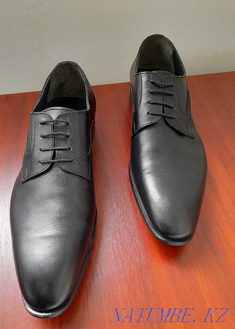 Туфли мужские. Обувь мужская кожаный. Бренд EU. Made in Italy. 43р Алматы - изображение 3