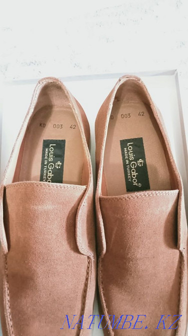 New suede men. Louis Gabor moccasins Astana - photo 4