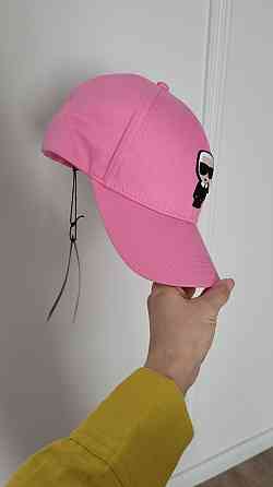 Кепка Karl Lagerfeld Розовая Сарыкамыс