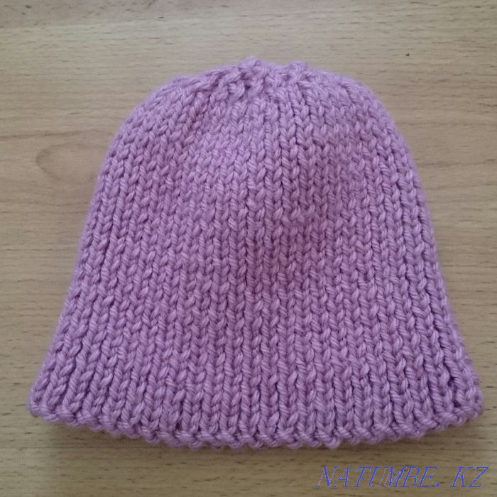 Шапки вязаные детские. Актау - изображение 1