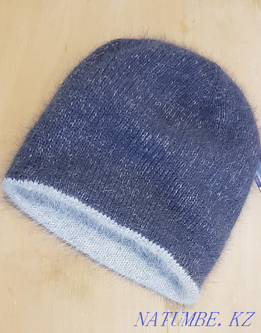 Вязанные шапки ручная работа Алматы - изображение 1