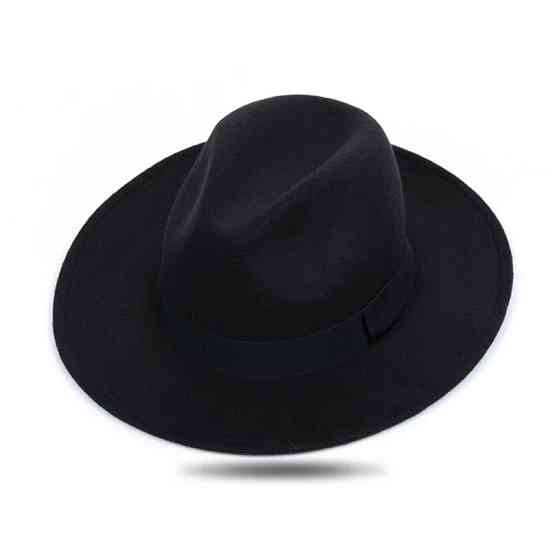 Шляпа чёрная Almaty
