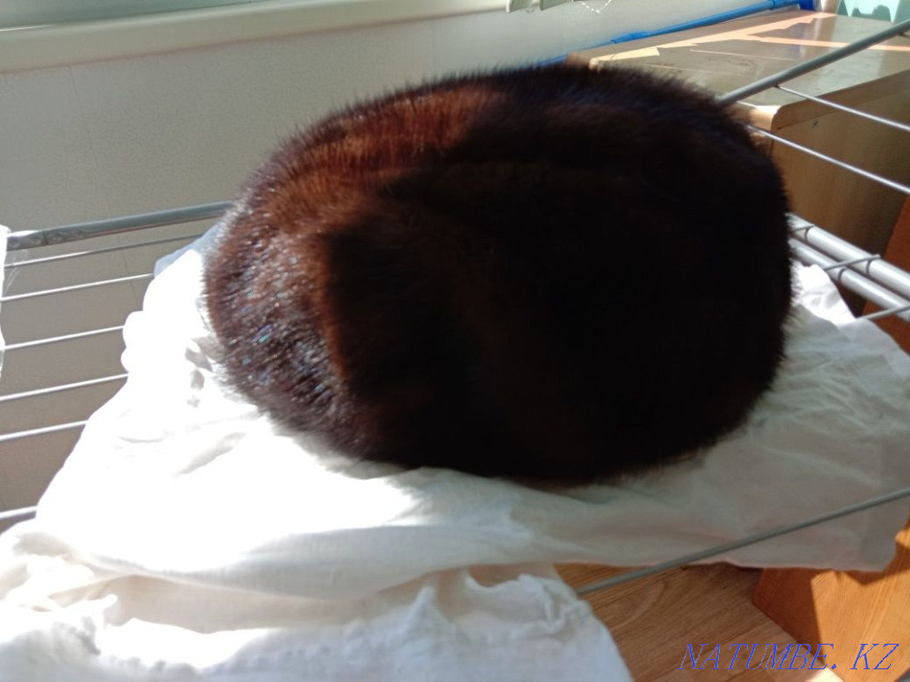 Шапки зимние норка женские Павлодар - изображение 4