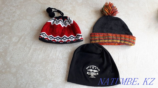 baseball caps, silk scarves, hats, scarves, set new Italy Almaty - photo 3