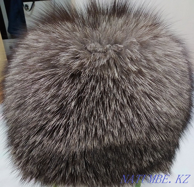 Natural fox hat Almaty - photo 1