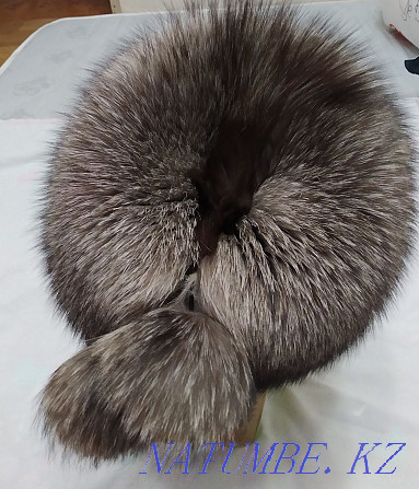 Natural fox hat Almaty - photo 2