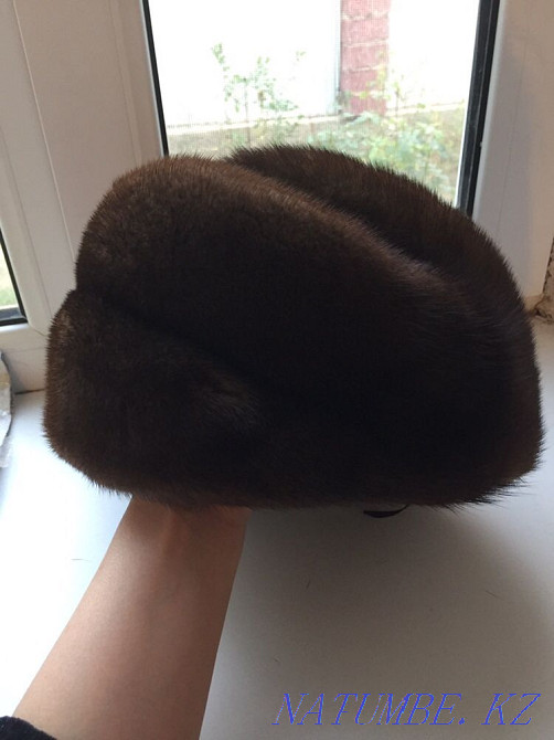 Норковая шапка женская  - изображение 2