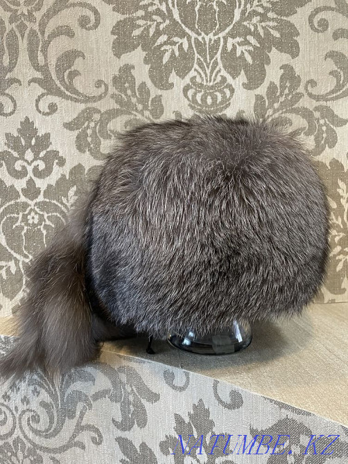 Песцовая шапка женская новая Рудный - изображение 1