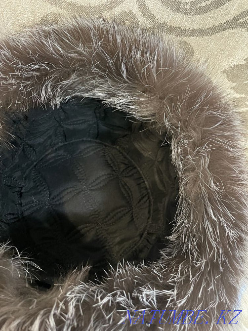 Песцовая шапка женская новая Рудный - изображение 3