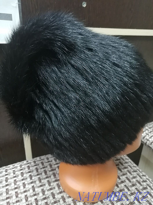 Women's hat made of natural fur. Kokshetau - photo 2