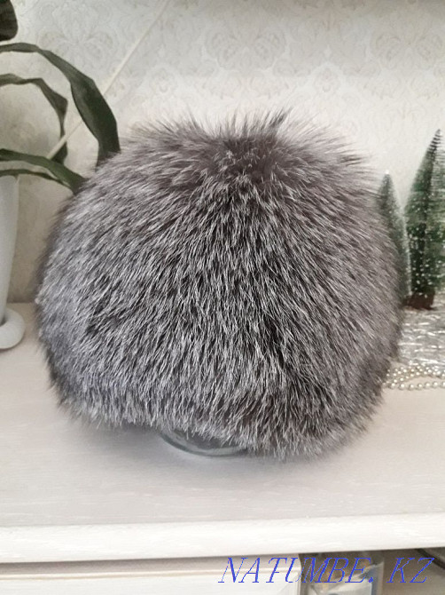 Chic silver fox hat Stepnogorskoye - photo 1