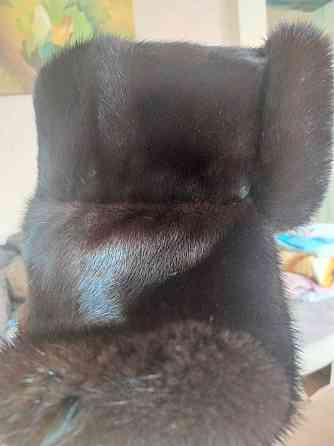 Шапка ушанка норковая мужская 64 размер  Өскемен