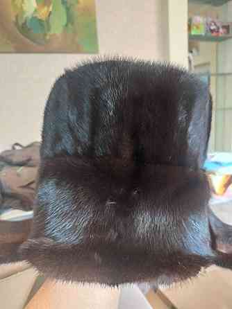 Шапка ушанка норковая мужская 64 размер  Өскемен