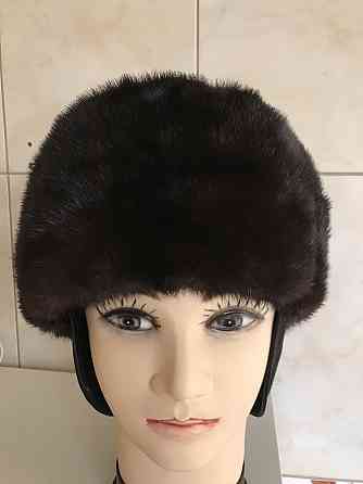 Норковая шапка мужская Almaty