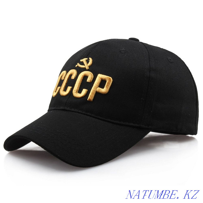 baseball cap of the USSR, cap of the USSR in Almaty available. Delivery to Kazakhstan and Almaty Almaty - photo 2