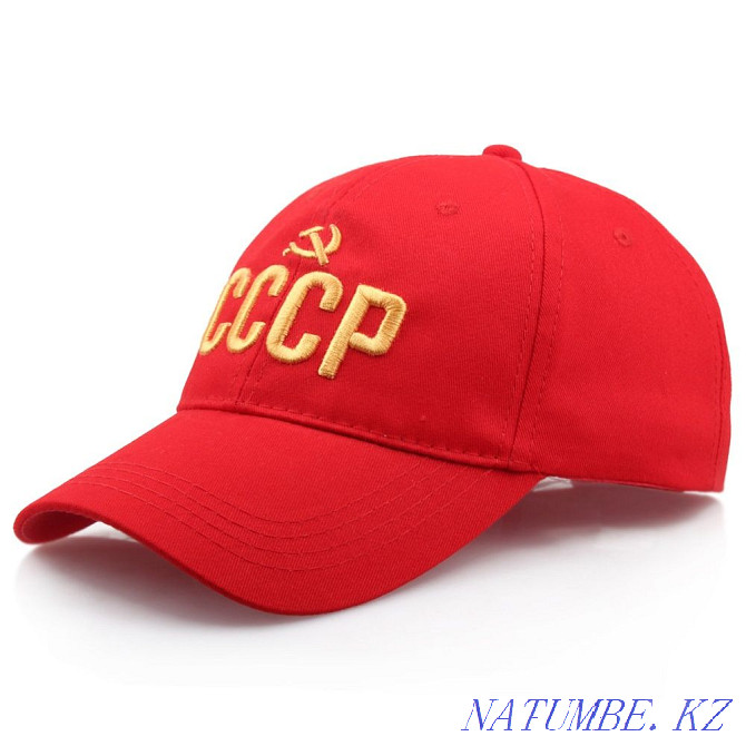 baseball cap of the USSR, cap of the USSR in Almaty available. Delivery to Kazakhstan and Almaty Almaty - photo 3