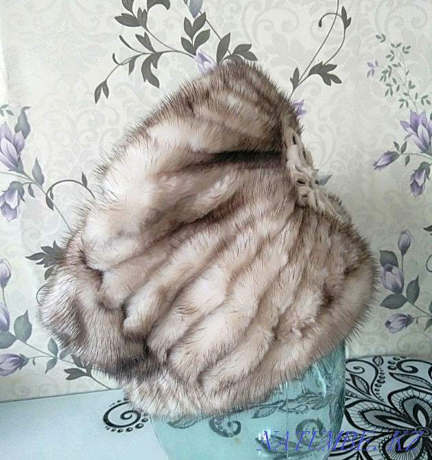 Шапка Норковая Меховая модель Кубанка Усть-Каменогорск - изображение 2