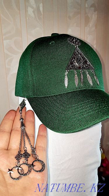 Cap with Kazakh decoration Very beautiful Astana - photo 4