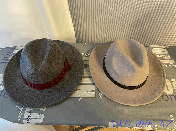 Fedora hat in 3 colors Shymkent - photo 1