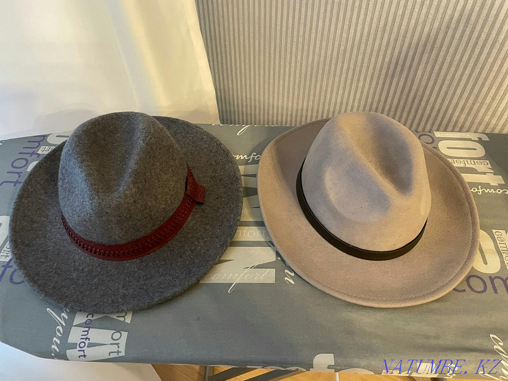 Шляпа Федора в 3 расцветках Шымкент - изображение 1
