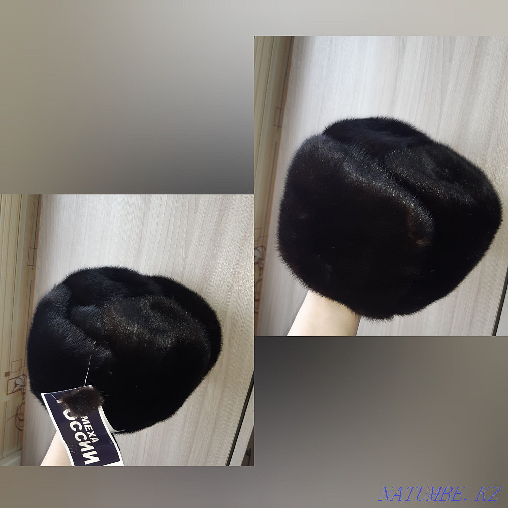 Натуральный норка шапка Астана - изображение 1