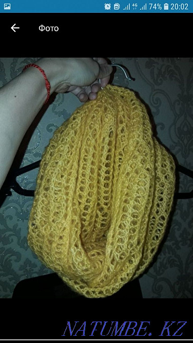 Urgently selling snood handmade for 800 Узынагаш - photo 1